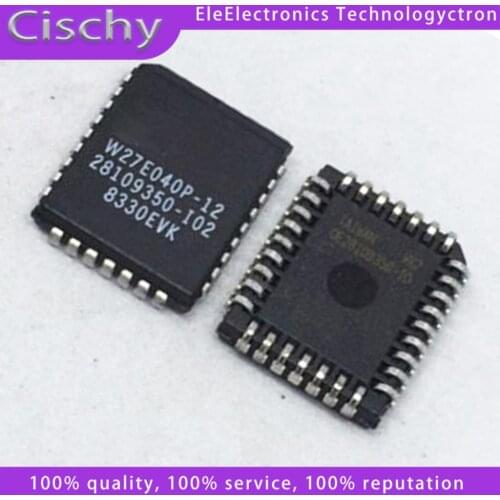 5pcs/lot W27E040P-12 W27E040P W27E040 PLCC-32 In Stock