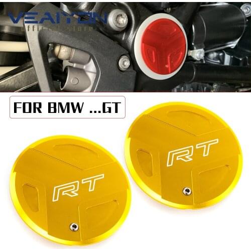 Motorcycle Accessories Frame Hole Cover Caps Plug Decor For BMW R 1200RT LC 1250RT R 1200 RT LC 2014- R 1250 RT Frame Cap 1 pair