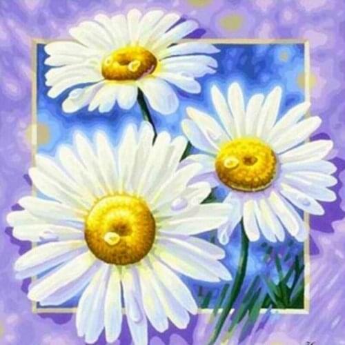 Diamond Mosaic Sets Flower 5D Diamond Painting Art Full Square/Round Diamond Embroidery Cross Stitch Rhinestones ll0548
