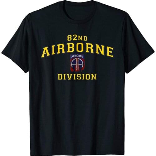 US Army 82nd AIRBORNE Division Paratrooper T-Shirt