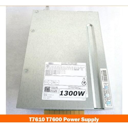 H1300EF-01 For DELL T7610 T7600 1300W Power Supply D1300EF-01 09JX5 MF4N5 8VC90