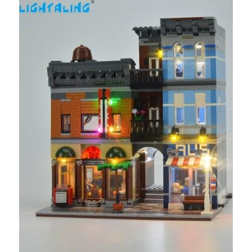 Lightaling LED Light Kit for 10246 Detective' s Office Compatible With 15011/30008 , NO Model