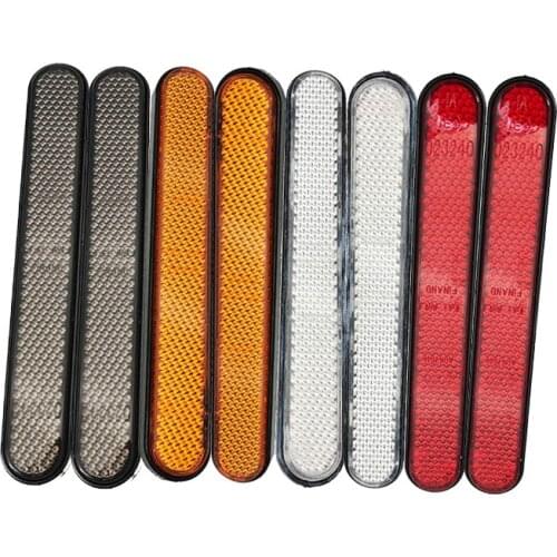 NEW For Harley Dyna Softail Sportster 883 1200 Fatboy Motorcycle Front Fork Reflector Sticker Lower Legs Slider Safety Warning