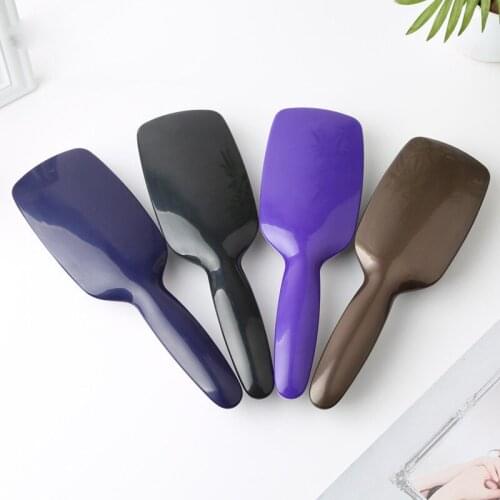New Hair Comb Square Four-color Large Plate Comb Health Shunfa Massage Comb Anti-static Plastic Large Plate Comb