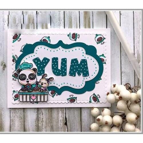 Oval Arc-shaped Frame Metal Cutting Dies Stencils for DIY Scrapbooking Photo Album Decorative Embossing Card Crafts Die Cut 2019