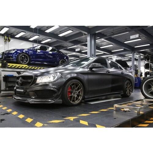 Suitable for Cla200 Benchi Cla220 Cla250 45amg Carbon Fiber Front Side Skirt Rear Lip Blade Tail