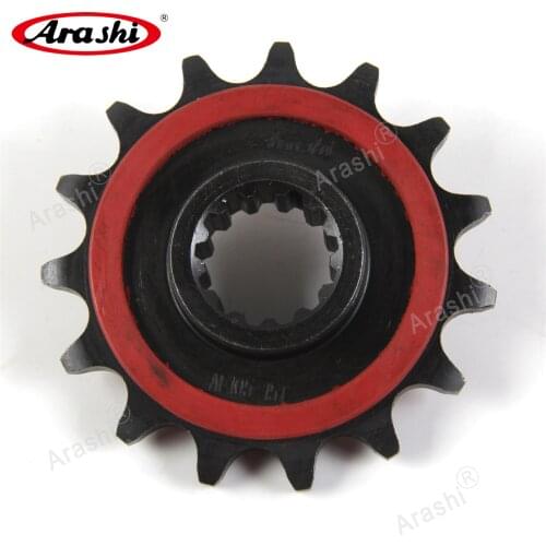 Arashi Rubber Cushioned 520 / 15T Front Sprocket For HONDA CB500 F/ FA 2013 - 2020 CB500F CB500FA 2014 2015 2016 2017 2018 2019