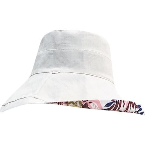 Ladies Fisherman Hat Fashionable Handmade Hat Leisure Two Sides Wear Sun Summer Hats For Women Hats For Women Elegant Z0125
