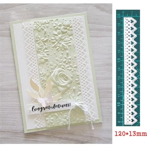 Triangle Lace/Hollow Diamon Metal Cutting Dies For Stamps Scrapbooking Stencils DIY Paper Album Cards Decor Embossing 2020 New