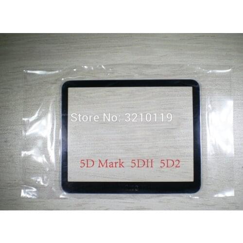 New LCD Screen Window Display (Acrylic) Outer Glass For CANON EOS 5DII 5D Mark II / 5D2 Camera Screen Protector Tape
