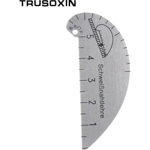 High quality DROP-SHAPED Welding Gauge Welding Seam Gauge Key Weld Mesure Caliper Fillet Weld Bead Rule