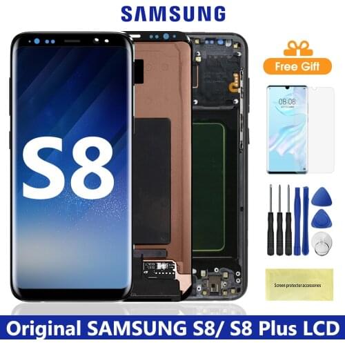 No Burn Shadow No Dead Pixels S8 Plus LCD For SAMSUNG Galaxy S8 G950 Lcd Display Screen Digitizer Parts For Samsung S8 Plus G955