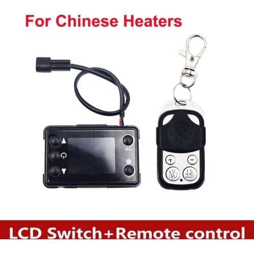 Super Quality LCD Switch + Remote Control For Chinese Diesel Air Parking Heaters Similar Eberspacher