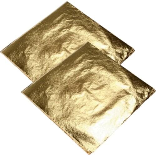 1000pcs/pack Copper Leaf - Imitation Gold Leaf 14*14CM for Buddha gilding