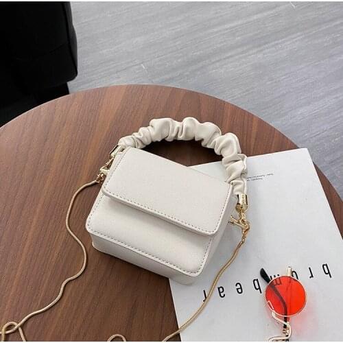 2020 Luxury Hand Bag Female Travel Bags Purses Solid Color One Shoulder Inclined Shoulder Bag Personality Versatile Simplicity