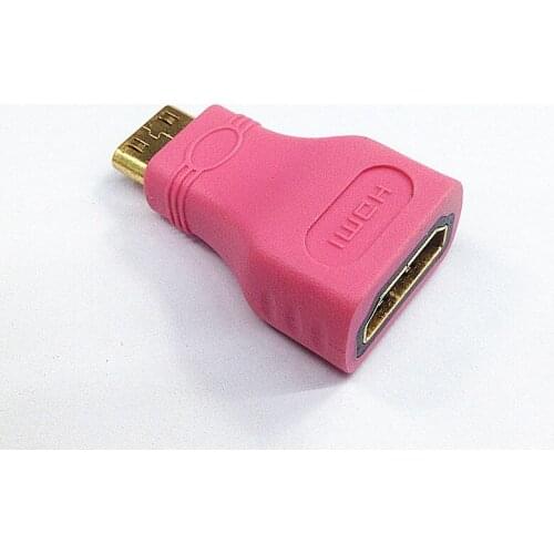 Mini HDMI Adapter Type C Male To HDMI Type A Female TV Video Adapter Connector