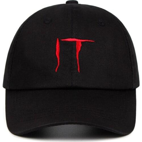 100% Cotton Stephen Kings It Baseball Cap clown Dad Hat Album Snapback Hats Embroidery Men Women bone