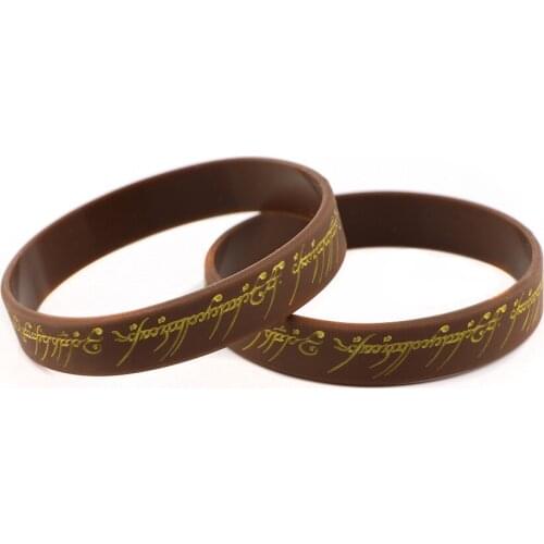 DZ2464 Movie inspiration Charms Bracelet For Women Man Wristbands Silicone Amulet Bracelets on Hand Jewelry Gift Accessories