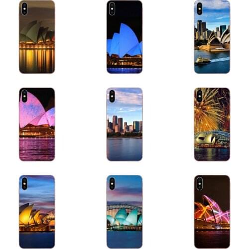 For Xiaomi Redmi mi10 lite Pro Note 9 PRO Max 9s Mi9 K30 K20 Pro 5G Soft Custom Design Beauty Sydney Opera House Scenery