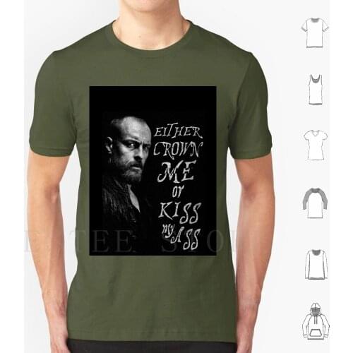Black Sails-Either You Crown Me... T Shirt Cotton Men Diy Print Black Sails Black Sails Pirate Pirates Piracy Pirate Flag Flag