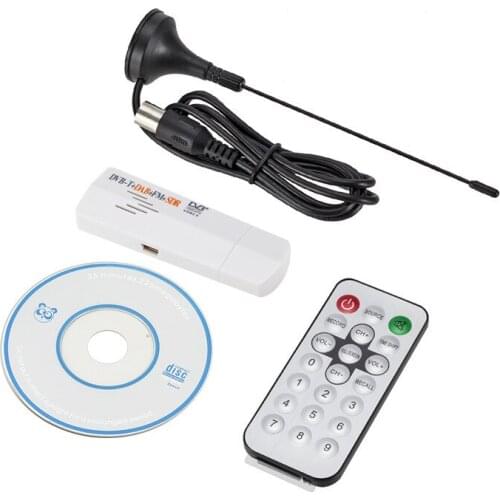 Digital USB TV FM+DAB DVB-T RTL2832U+R820T Support SDR Tuner Receiver & DVB-T HDTV TV Stick Dongle