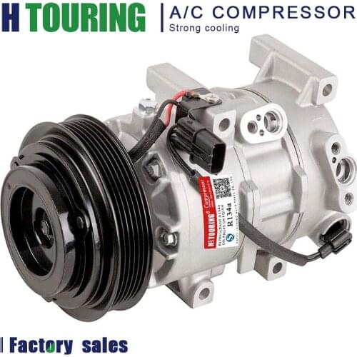 For Car Hyundai Accent Kia Rio 2012 2013 2014 2015 2016 2017 A/C AC Compressor 977011R100 97701-1R100 977011W600 97701-1W600 6PK