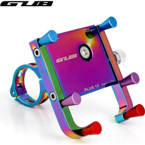 GUB Plus 12 Bicycle Phone Holder Aluminum Alloy Handlebar Stand Mount For Road MTB Bike Electric Bike Motorcycle Scooter Plus 15
