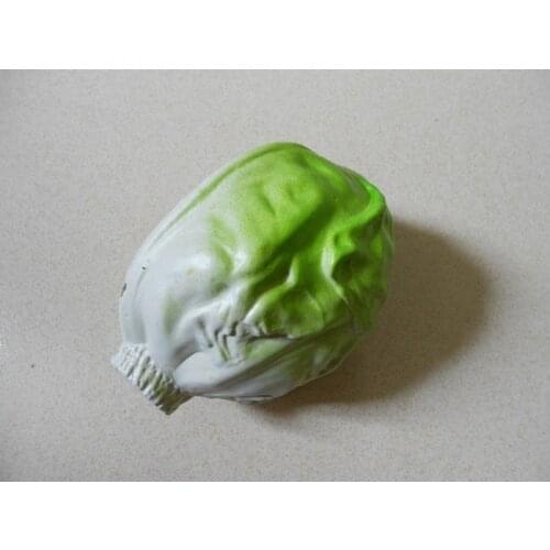 Food Plastic Cabbage Cauliflower Fruit Vegetables Toy Model Simulation Educational Kid Pretend Play House Kitchen Finished 2021