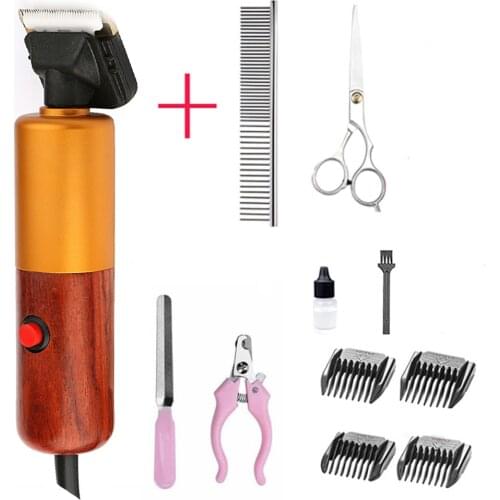 200W High Power Professional Dog Hair Trimmer Grooming Pets Animals Cat High Quality Clipper Pets Haircut Shaver Machine
