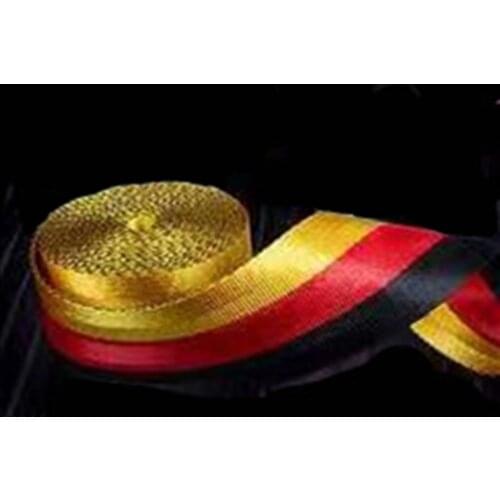 3.6m /roll Car Racing Seatbelt Interior Seat Belt Thicken Webbing Strap Safety Harness Buckle Clip Universal