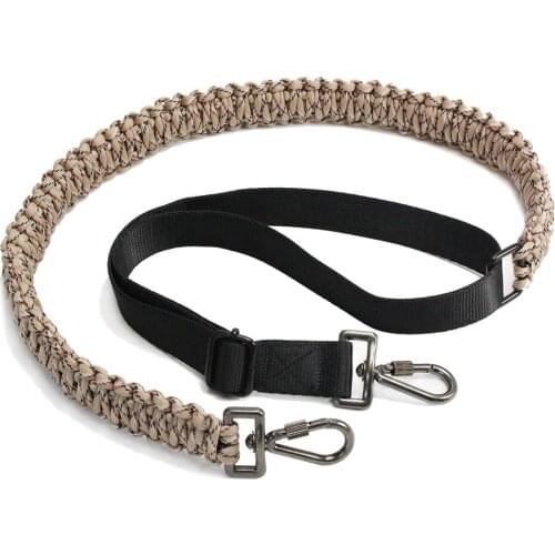 Umbrella rope gun belt adjustable multifunctional umbrella rope braided tactical gun belt rescue rope outdoor hunting tool