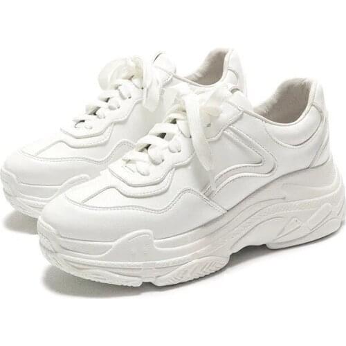 Similarfree Women Sneakers PU Low Top Female Shoes zapatos de mujer Lace-Up Rubber Women Shoes Round Toe Casual Shoes Woman