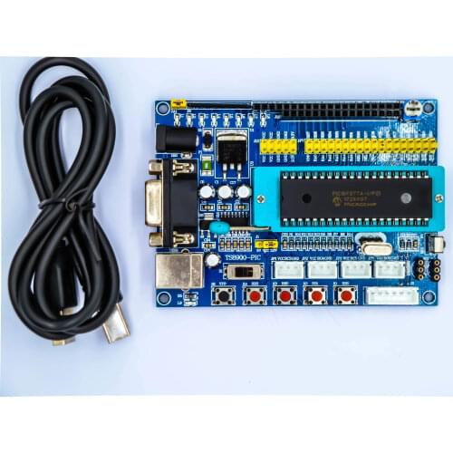 Pic system board / PIC16F877A development board PIC MCU experiment board with source code circuit diagram