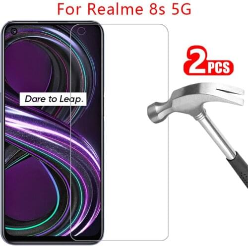 Protective glass for realme 8s 5g screen protector tempered glas on realmi 8 s s8 realme8s film realmi8s reame ralme relme realm
