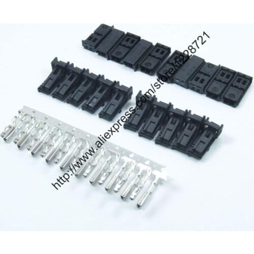 10Kits 4B0971832 Auto Female Wire Connector refires accessories Car door lamp connector for Volkswagen Audi A4 A3 VW AUDI SKODA