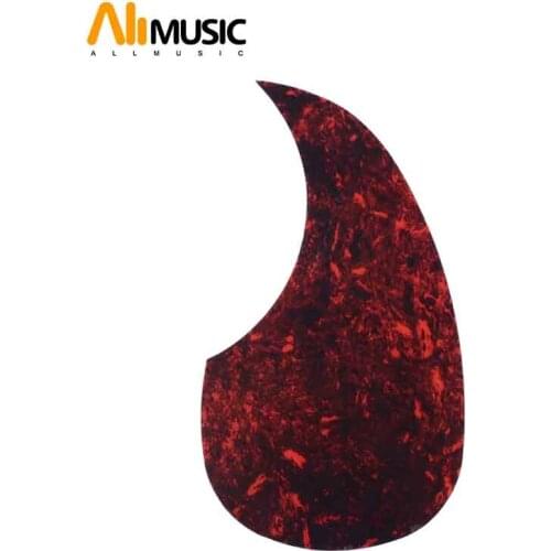 10 pcs Alice A025H 40" 41" 42" Acoustic Guitar Pickguard Soundhole Pick Guard R64mm Brown