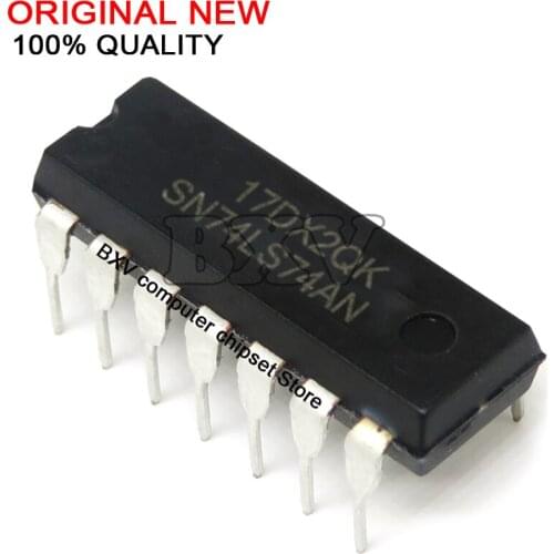 10PCS HD74LS74AP DIP14 HD74LS74 DIP SN74LS74AN DIP-14 74LS74 SN74LS74N HD74LS74P new original IC