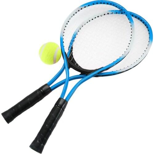 2pieces Of Advanced Professional Carbon Fiber Youth Tennis Training Racket, Advanced Racket Absorption Handle With Training Ball