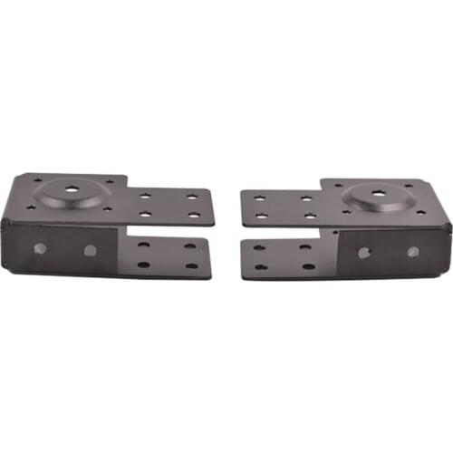 2040 V-Slot Anodized Bracket Mount V-Slot Linear Actuator End Mount Plate Nema17 Motor Mounting Plate For CNC 3D Printer Parts