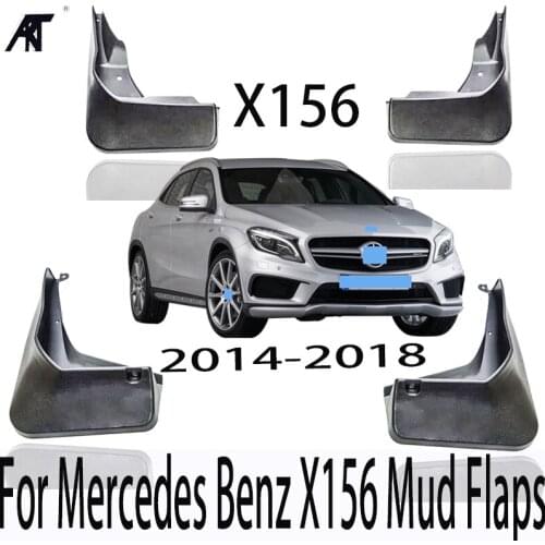 Mud Flaps FOR 2014-2018 Mercedes Benz GLA 45 AMG / GLA 260 X156 OE Splash Guards ( NOT FOR GLA 200 / 220 / 250 )