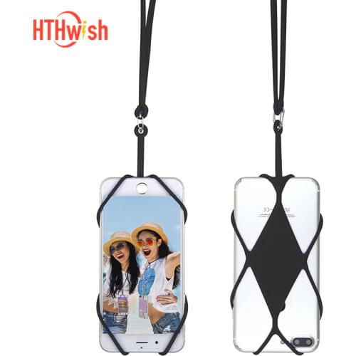 Phone Lanyard Case For iphone 6S 7 8 Plus X XR XS 11 Pro Max For keys phones key lanyard neck key lace neck phone cord lanyard