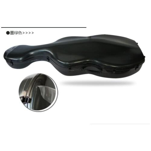 Best blue color carbon fiber composite material cello case 4/4