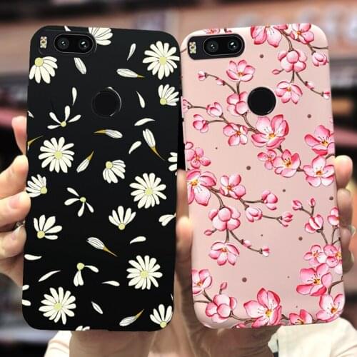 For Xaiomi Mi 5X Case Mi A1 Soft Silicone Cute Fashion Phone Cases For Xiaomi Mi A1 Mi5X MiA1 Back Cover Shockproof Bumper 5.5