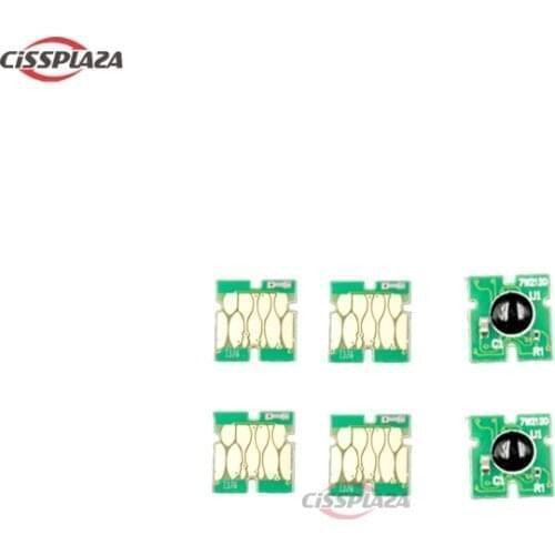 CISSPLAZA 100pcs one time Chips compatible for ink cartridge T376 for Epson PictureMate PM-525 pm525 pm 525 printer chip