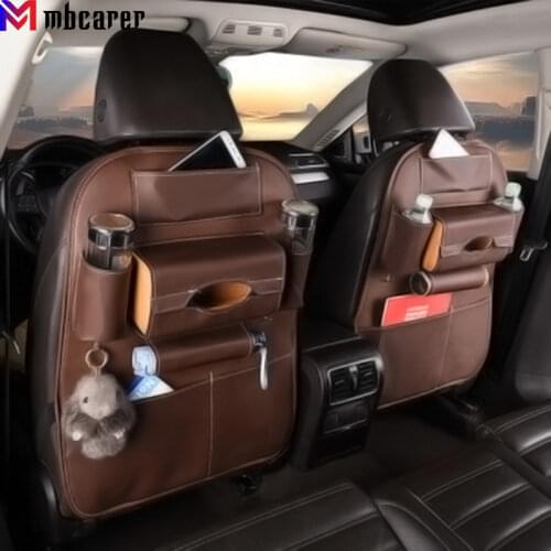 Car Seat Hanging Back Bag Storage Bags Car Seats Kids Child Safety Seat Back Bag Multifunction Organizer Storage Boxs Z2