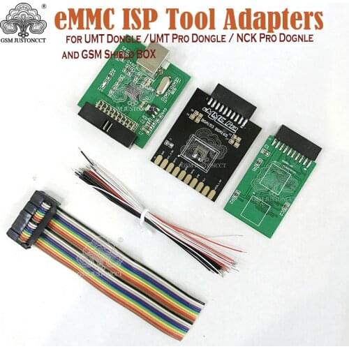 EMMC ISP Tool Adapters for UMT Dongle /UMT Pro Dongle / NCK Pro Dognle and GSM Shield BOX