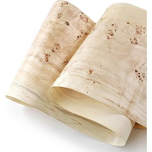 GREENLAND Mappa Burl Wood Veneers Fleece Backer