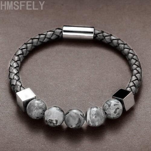 HMSFELY Leather Bracelets