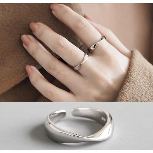 Personality Exaggerated Gothic Twist Chains Rings For Women Charm Engagement Jewelry Girls Open Finger Knuckle Rings