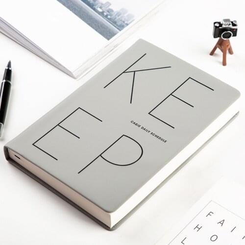 Kawaii A5 Notebook & Journals PU Leather Diary Planner Organizer Note Book Office Personal Travel Dividers Notepad Schedule Book